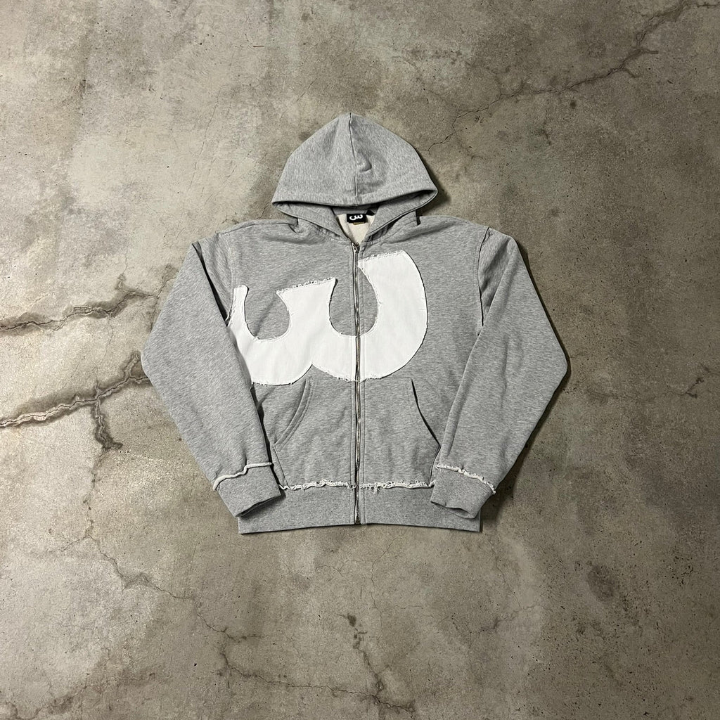 SEEN Zip-Up Hoodie Bundle – Grey & Black