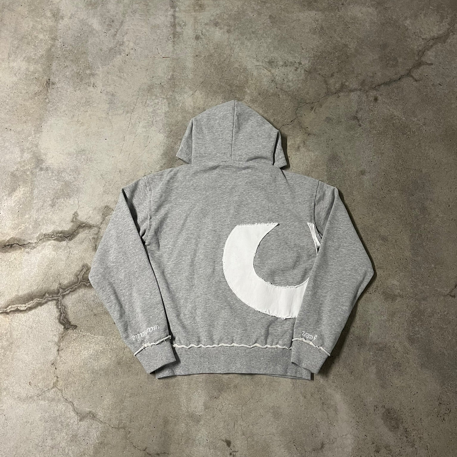 SEEN ZIP HOODIE (GREY)