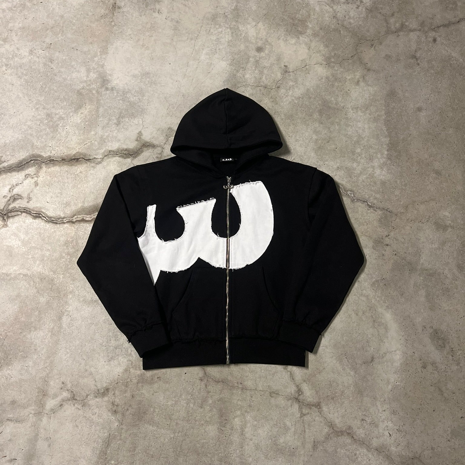 SEEN ZIP HOODIE (BLACK)