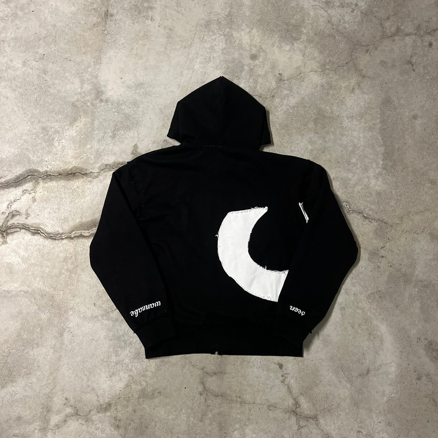 SEEN ZIP HOODIE (BLACK)