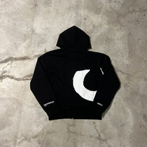 SEEN ZIP HOODIE (BLACK)